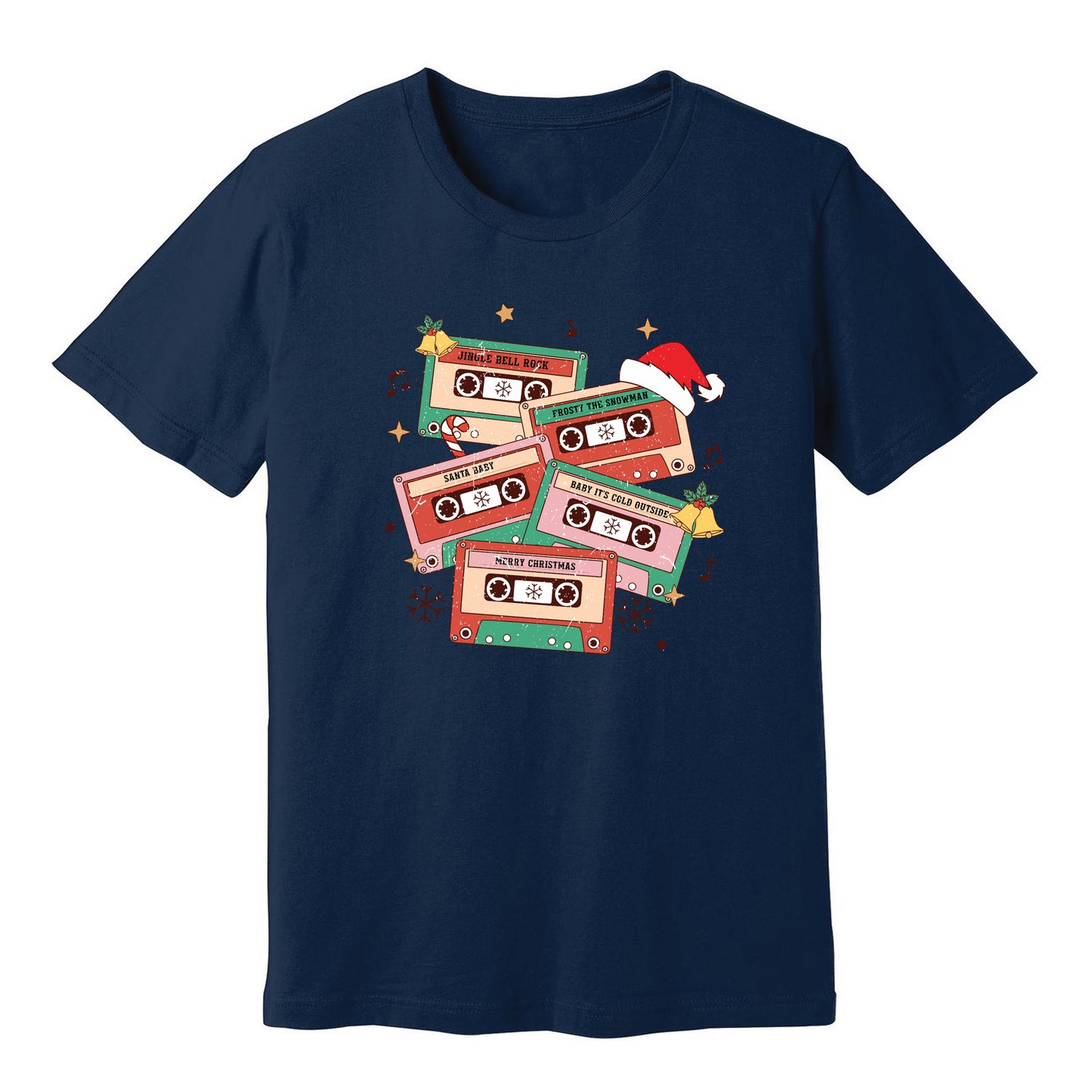 
                  
                    Christmas Music Cassette Tapes T-Shirt
                  
                