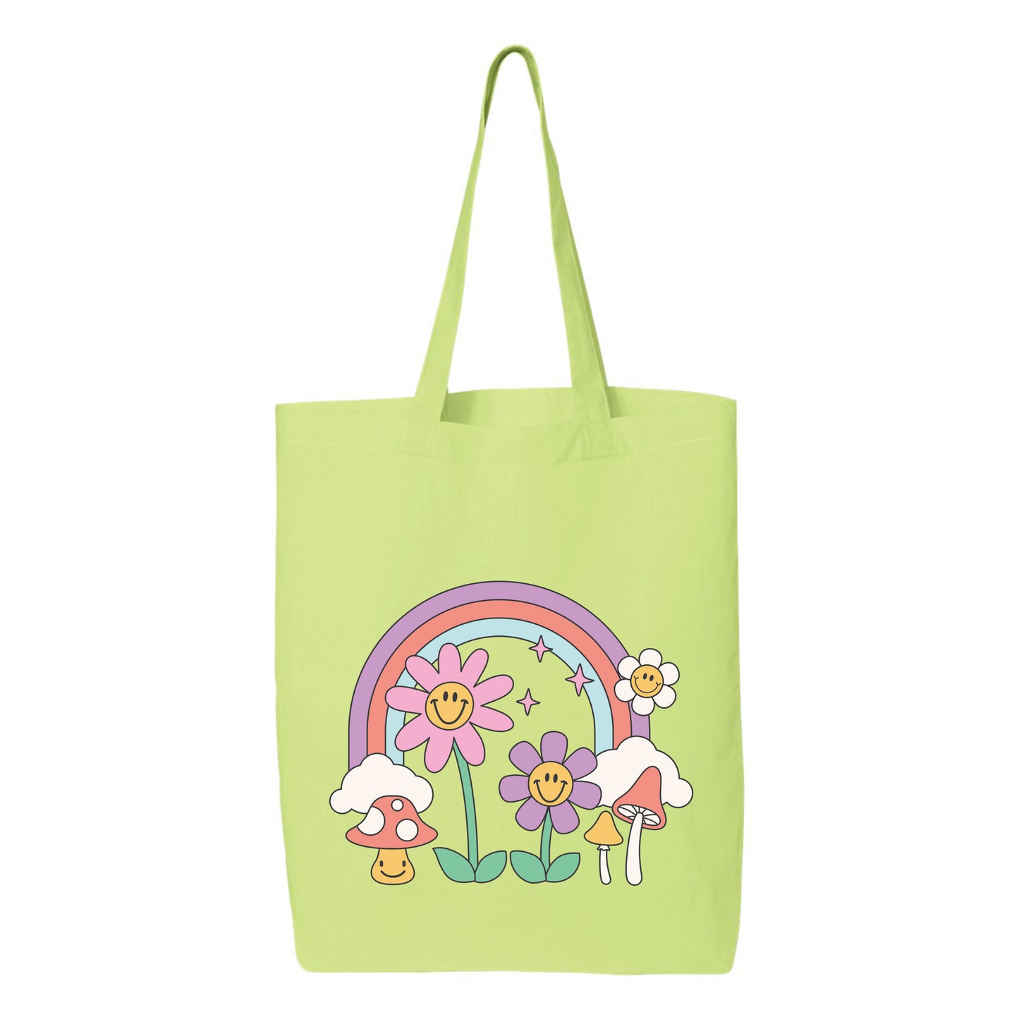
                  
                    Rainbow Flowers Tote Bag
                  
                