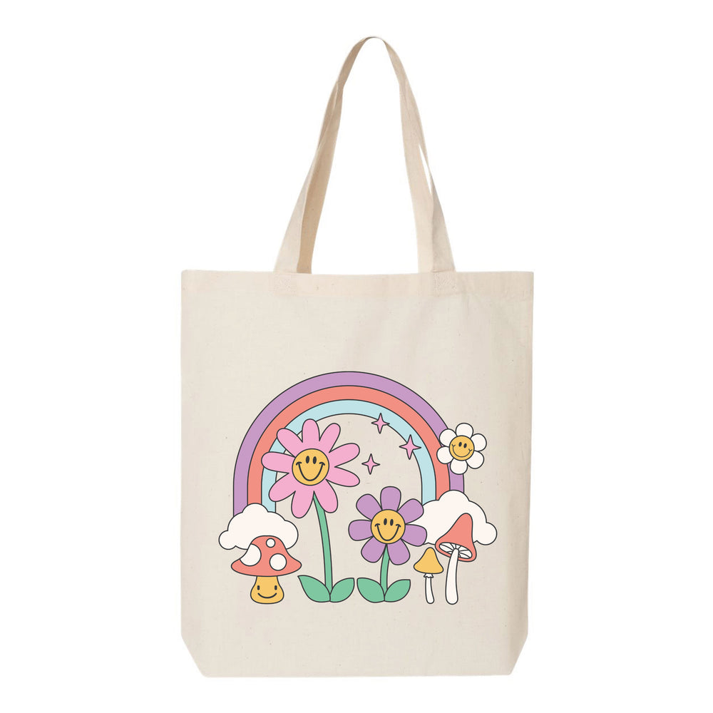 
                  
                    Rainbow Flowers Tote Bag
                  
                
