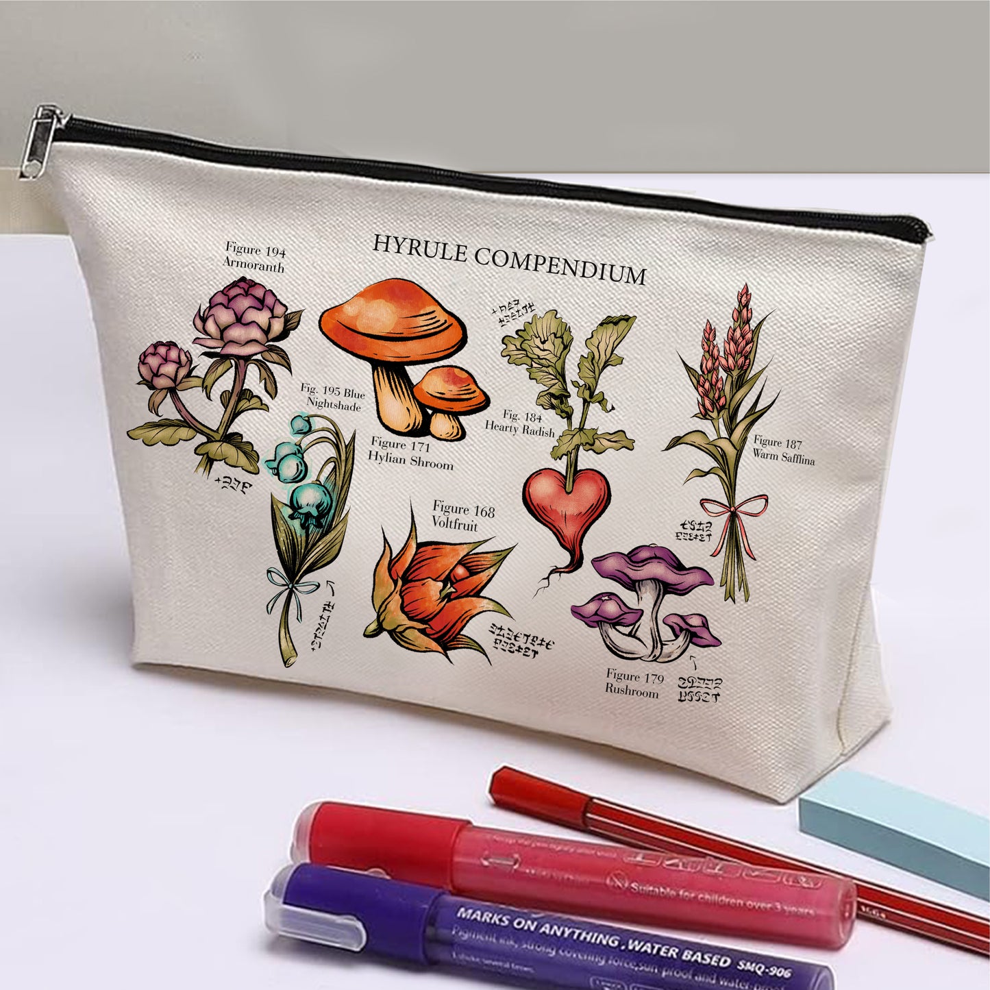 
                  
                    Hyrule Flora Makeup Bag
                  
                