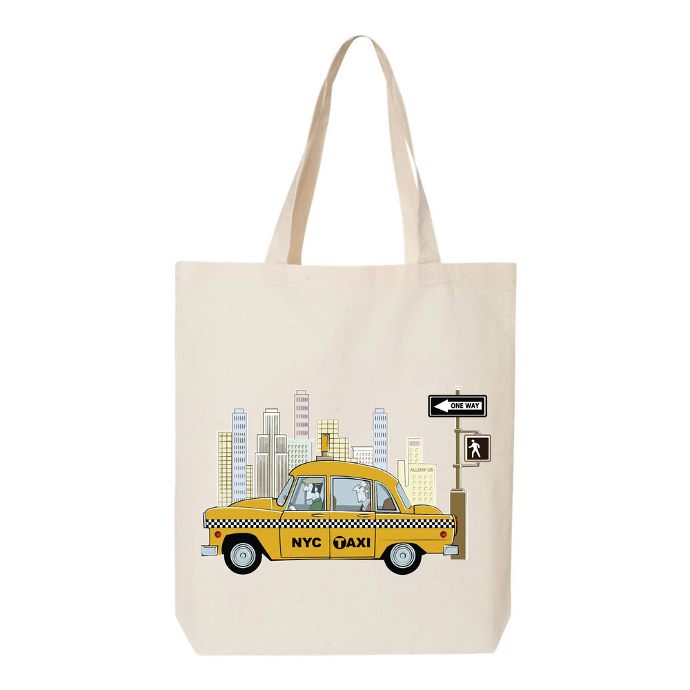 New York Taxi Tote Bag