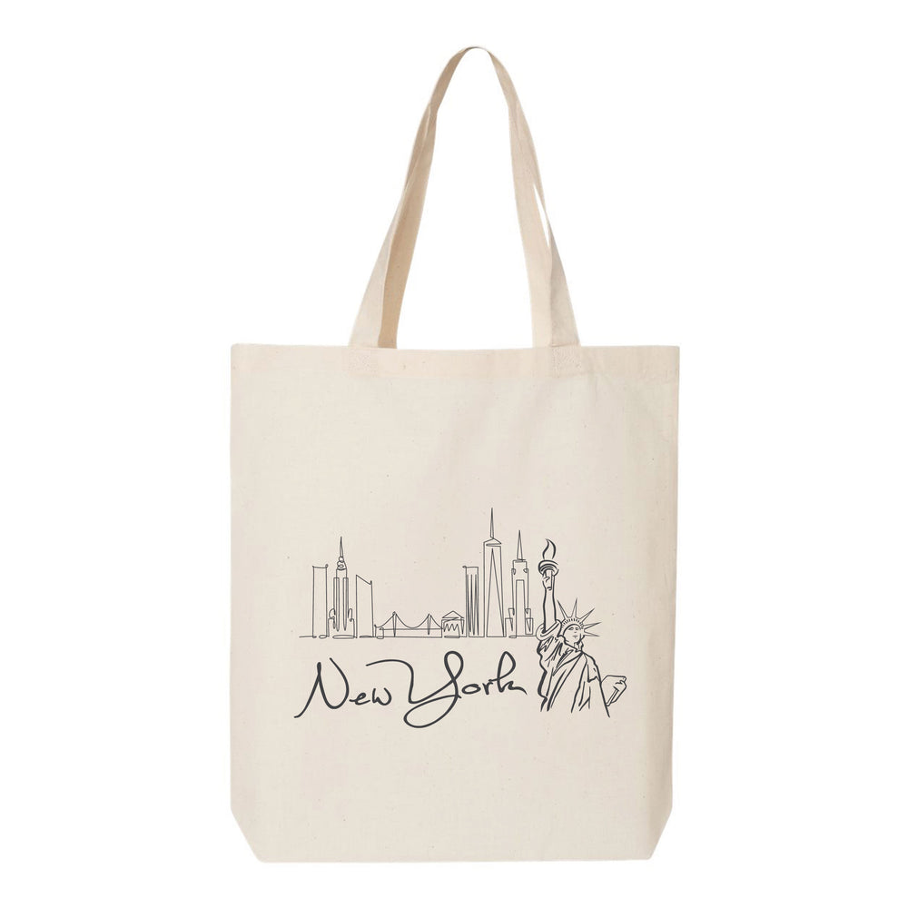 
                  
                    One Line New York Tote Bag
                  
                