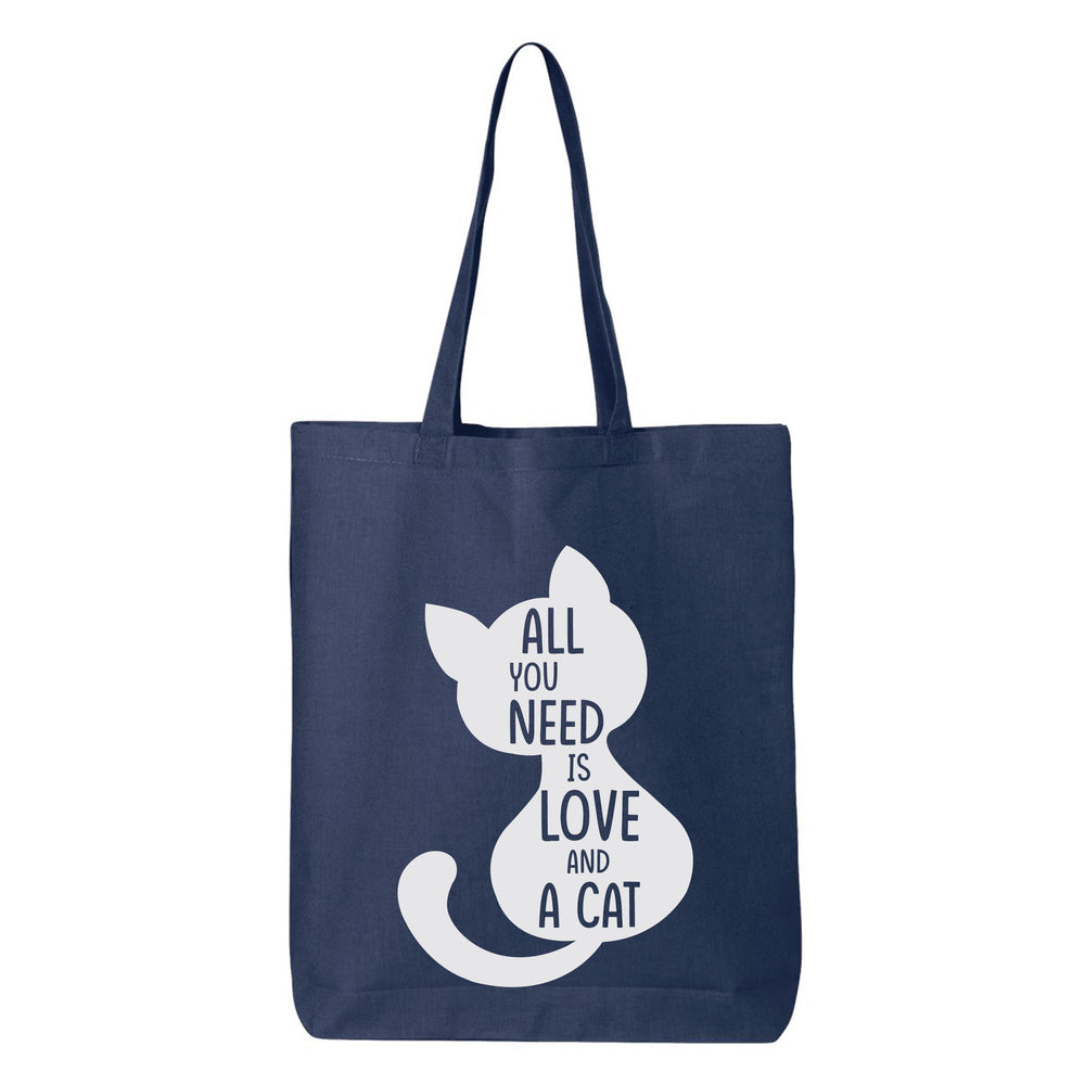 
                  
                    All You Need Is Love and A Cat Tote Bag
                  
                