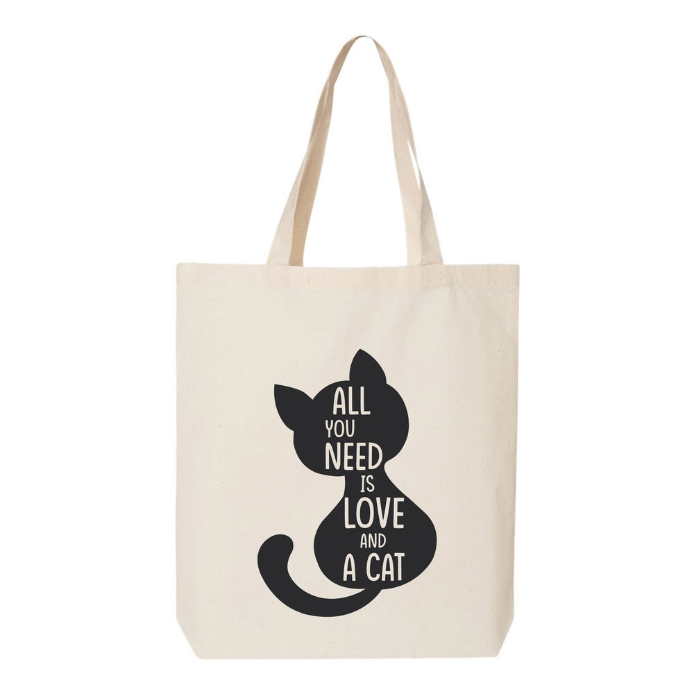 
                  
                    All You Need Is Love and A Cat Tote Bag
                  
                