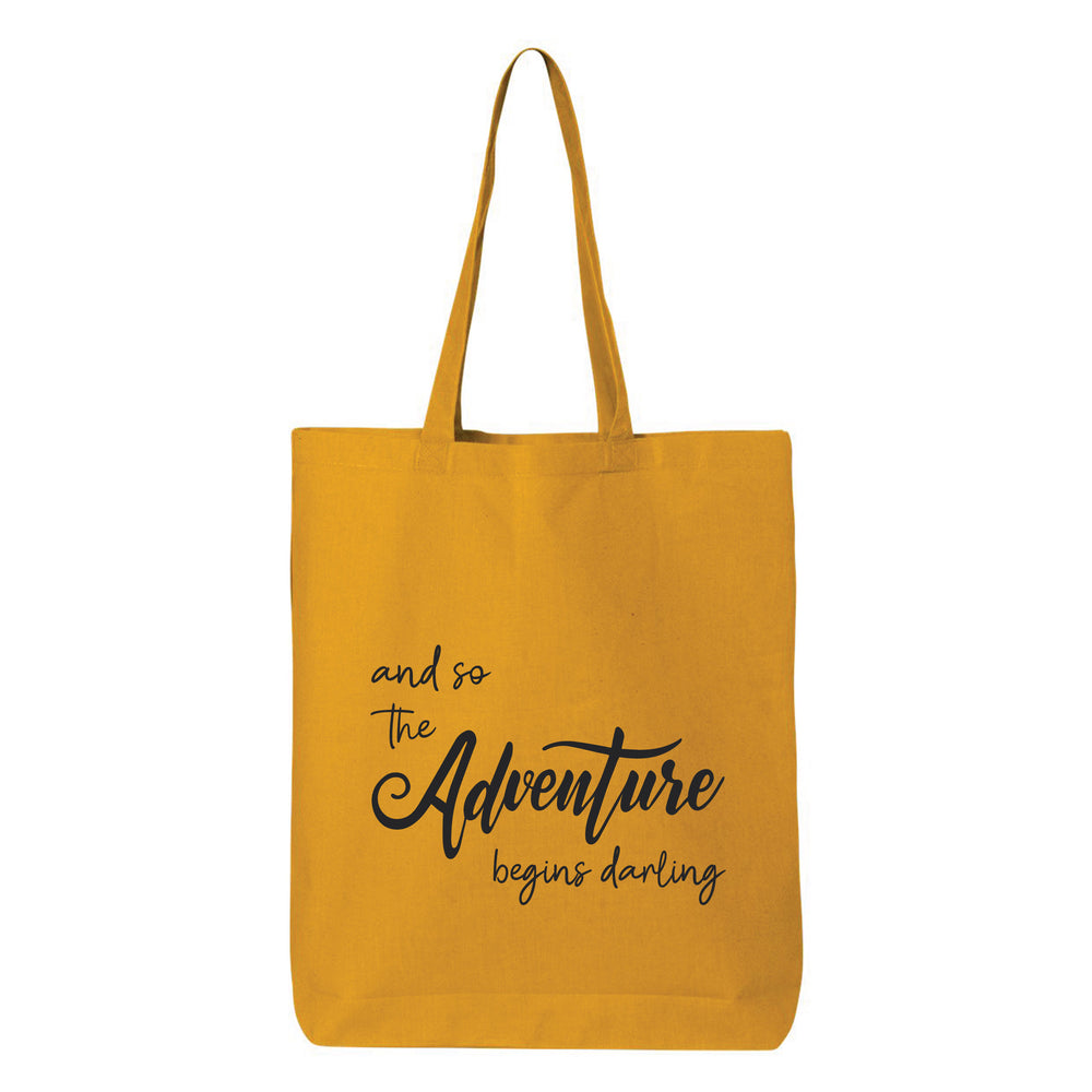 
                  
                    And So The Adventure Begins Darling Tote Bag
                  
                