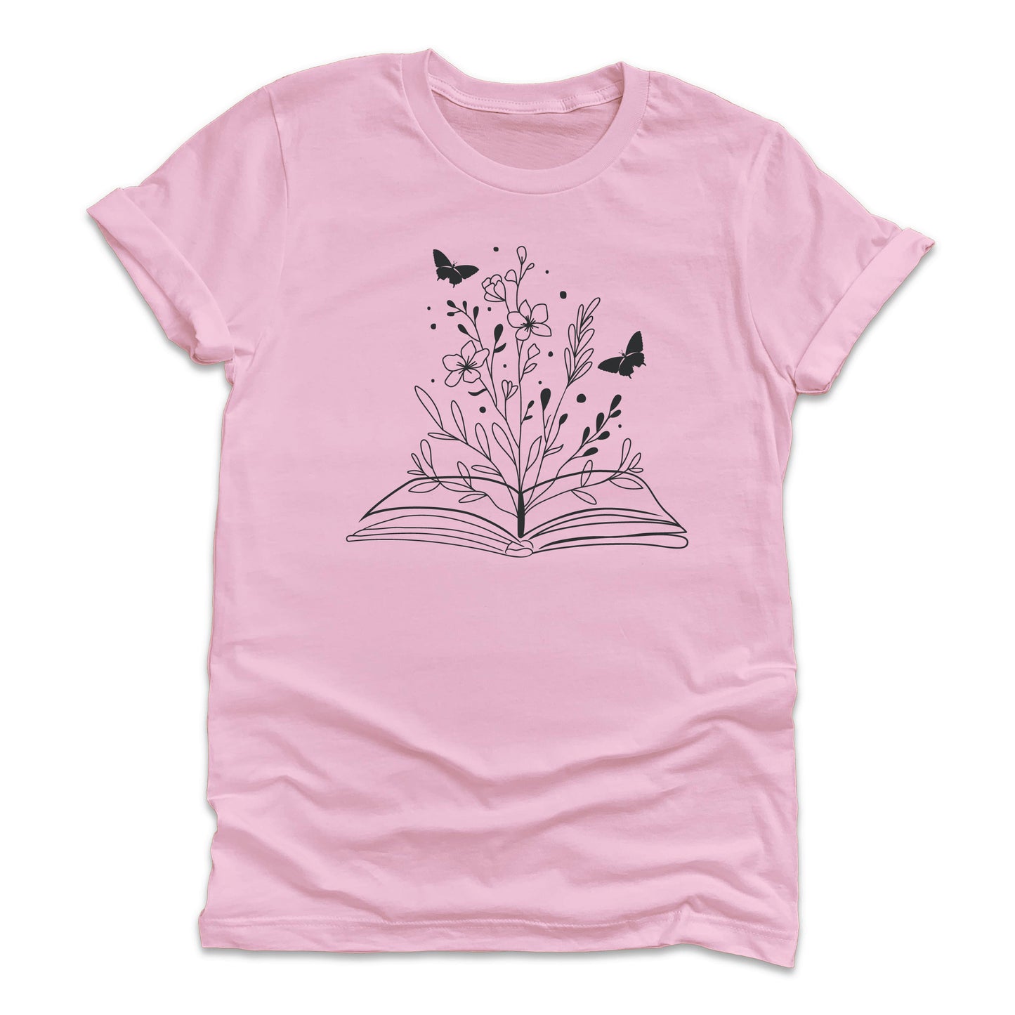 
                  
                    Book with Flowers T-Shirt
                  
                