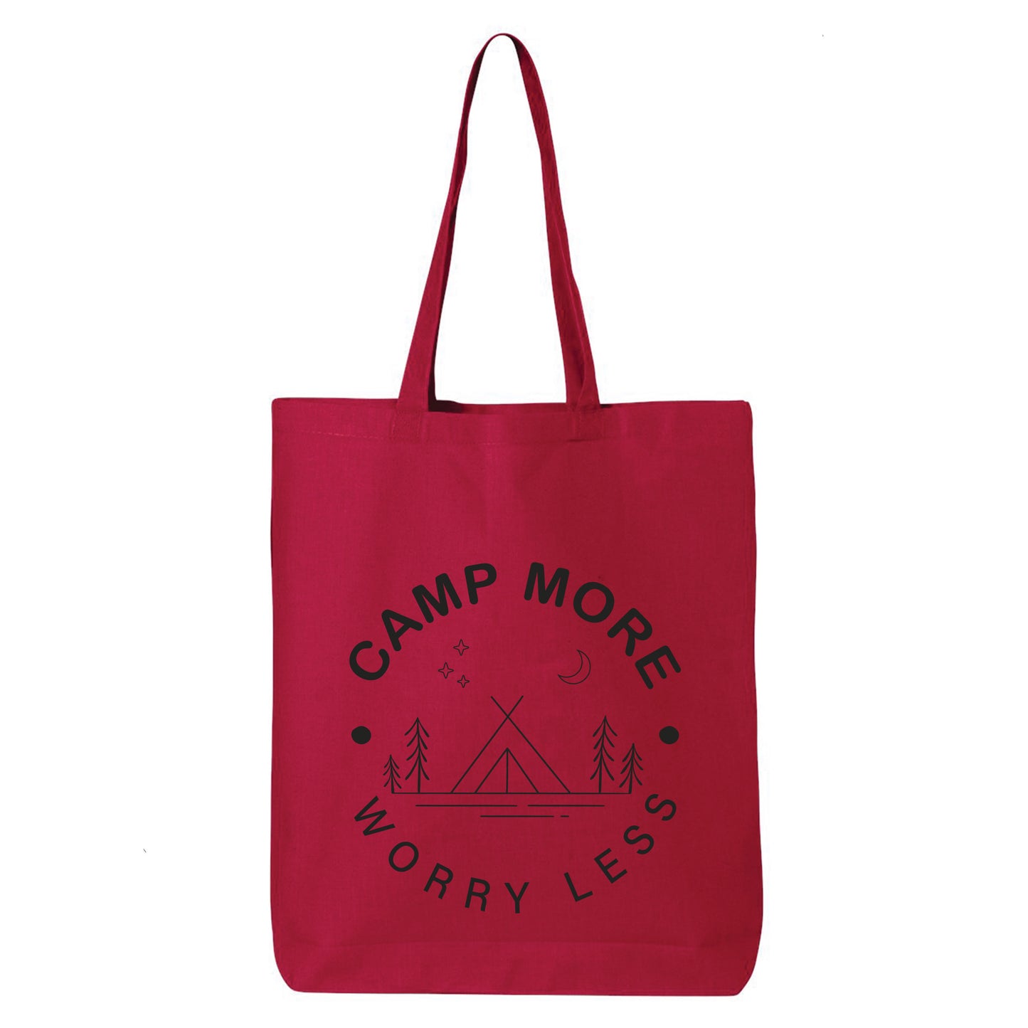 
                  
                    Camp More Worry Less Tote Bag
                  
                