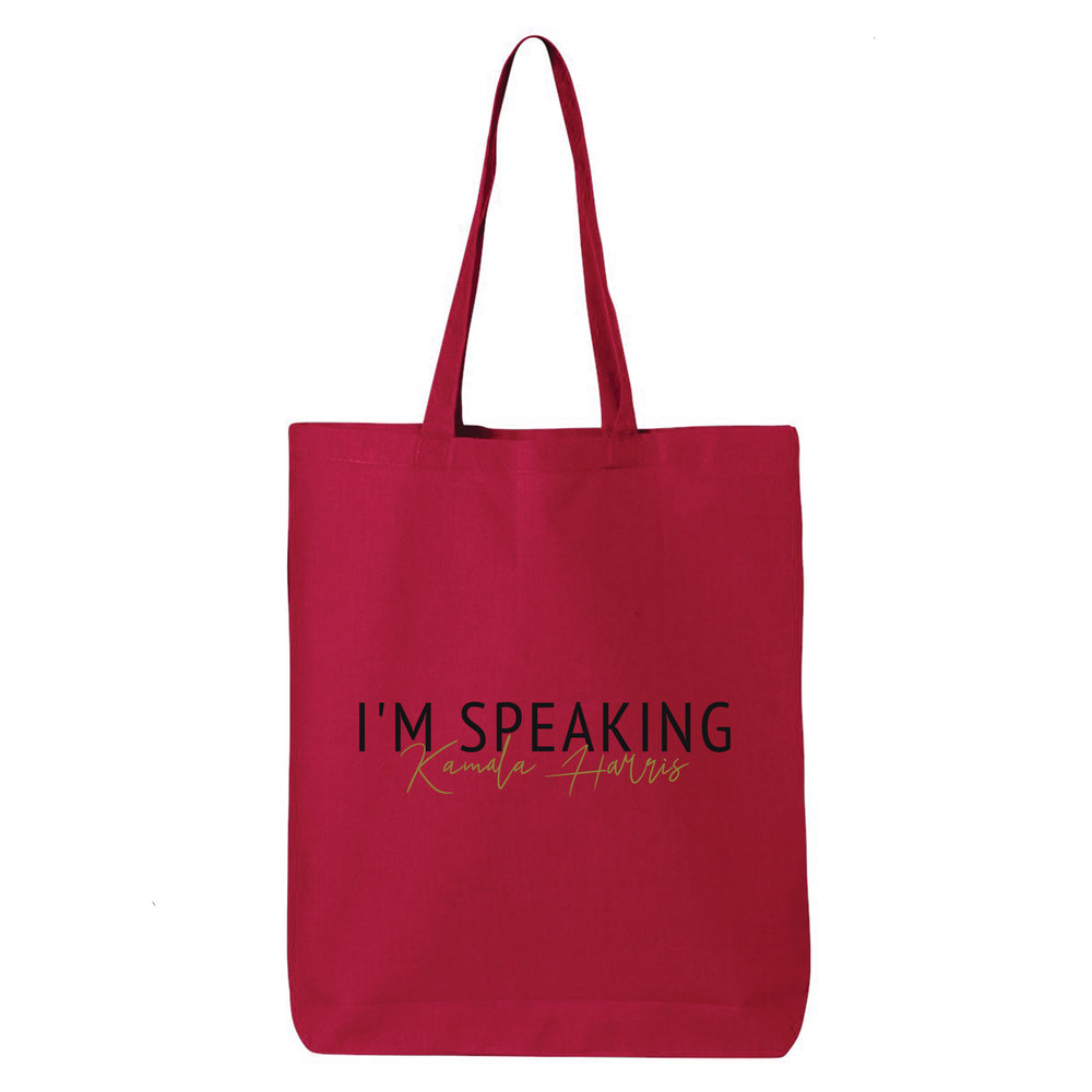 
                  
                    I'm Speaking, Kamala Harris Tote Bag
                  
                