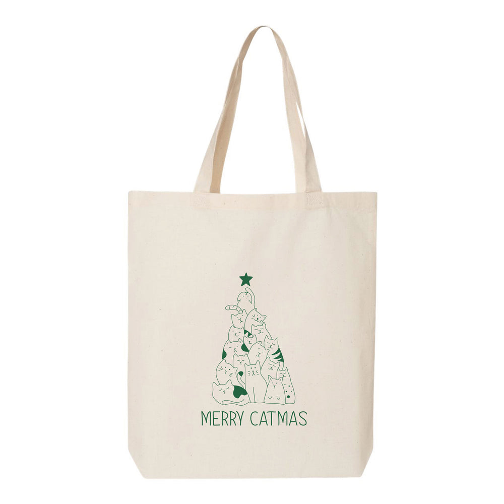 Merry Catmas Tote Bag