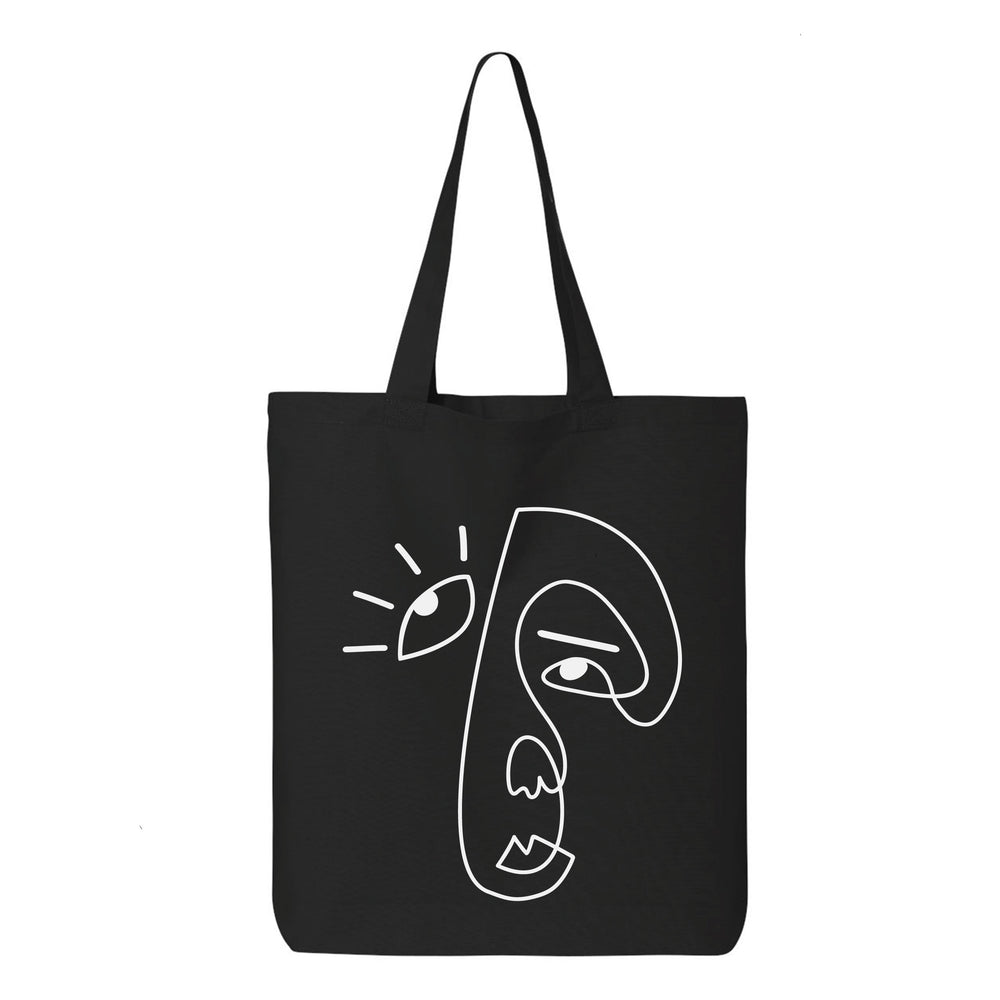 
                  
                    One Line Face Tote Bag
                  
                