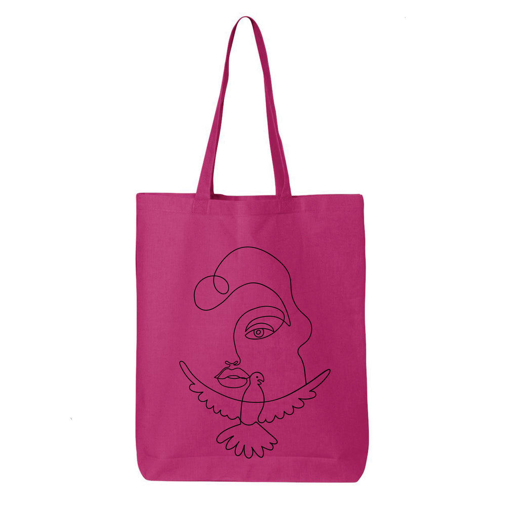 
                  
                    One Line Drawing Tote Bag
                  
                