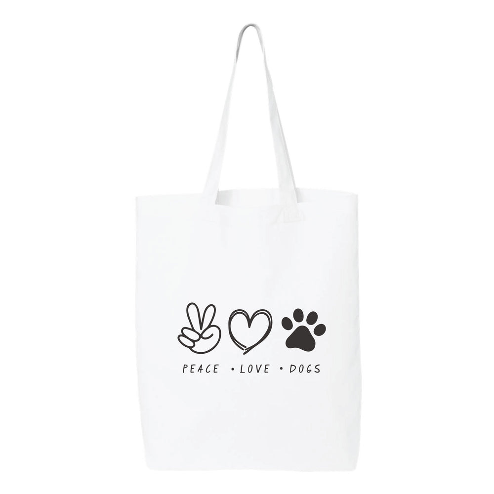 
                  
                    Peace Love Dogs Tote Bag
                  
                