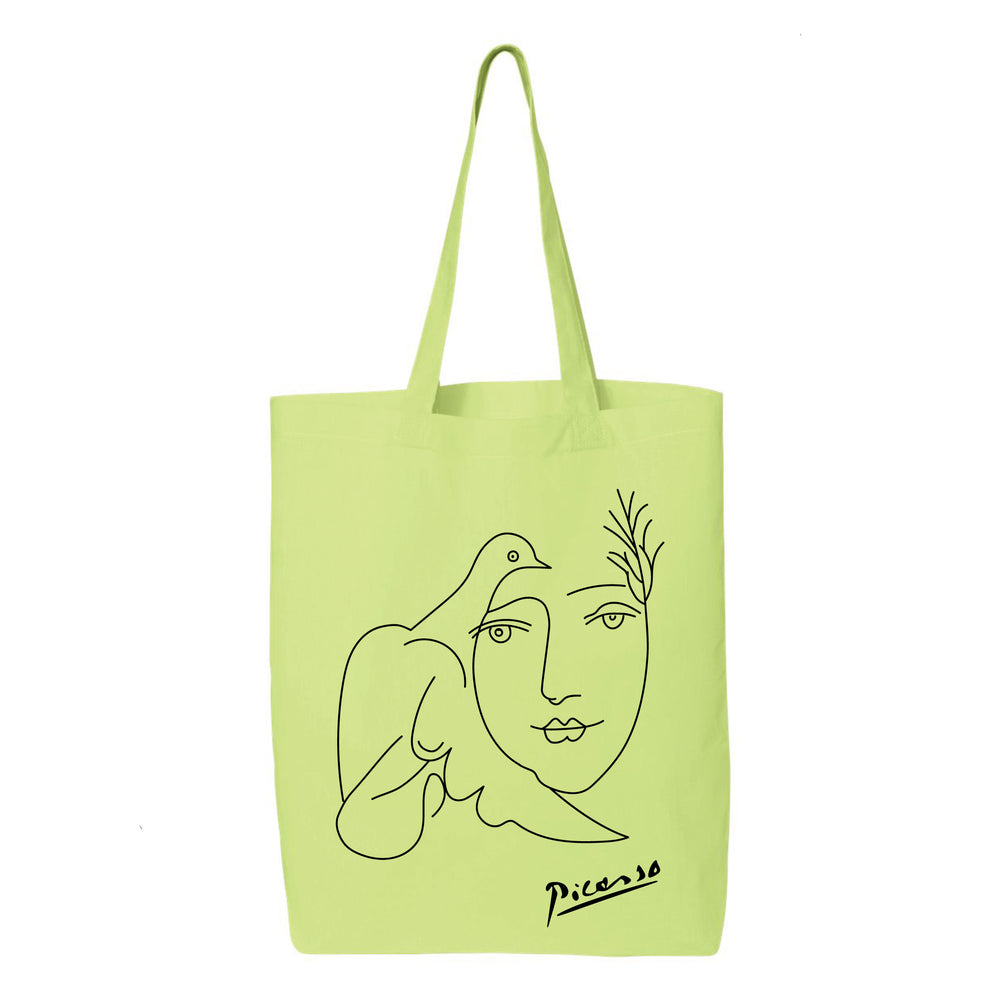 
                  
                    Picasso Dove and Woman Tote Bag
                  
                