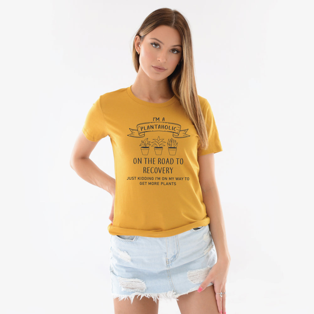 
                  
                    Funny Plantaholic T-Shirt
                  
                