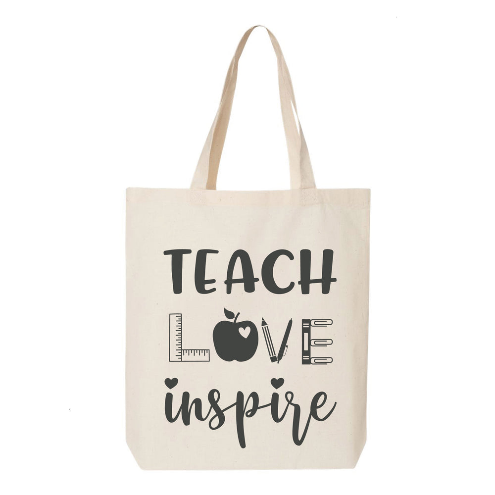 Teach, Love, Inspire Tote Bag